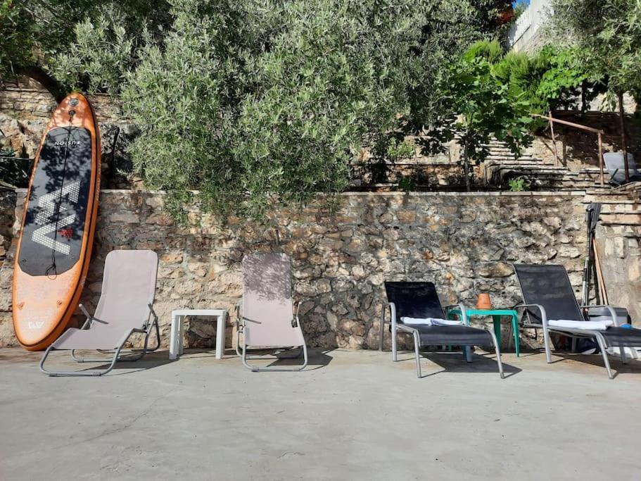 Mystica - Charming Studio Apartment On The Beach Kruševo Kültér fotó